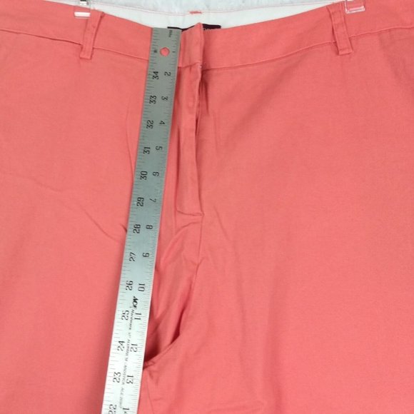 Jessica London Womens Pants Tapered Stretch Orange Pockets Plus 24 New - Picture 8 of 13
